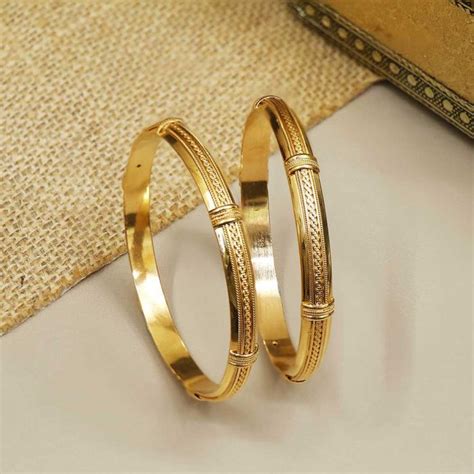 office wear gold bangles designs